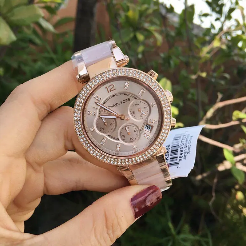 Michael kors rose gold watch mk5896 hotsell